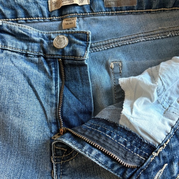 Nine West Vintage America Blue Denim Mid-rise Jean Shorts - 90s Y2K - Picture 7 of 17